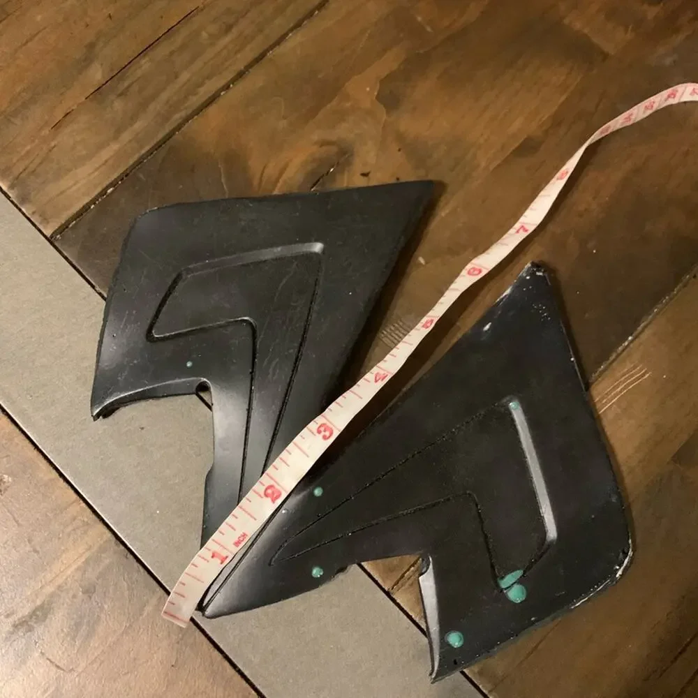 Latex batman cosplay boot tops